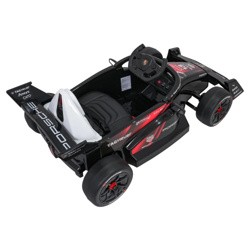 Auto na akumulator dla dzieci Bolid Formuły E Porsche Czerwony 711.CR